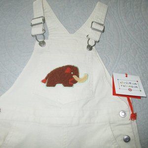 Size 4 Long Overalls Christian Robinson - New with tags